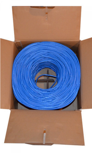 thumbnail image 2 of Dripstone CAT6 1000ft Bulk Ethernet Cable – 23AWG Solid UTP, 550Mhz, CCA, White 2 of 6