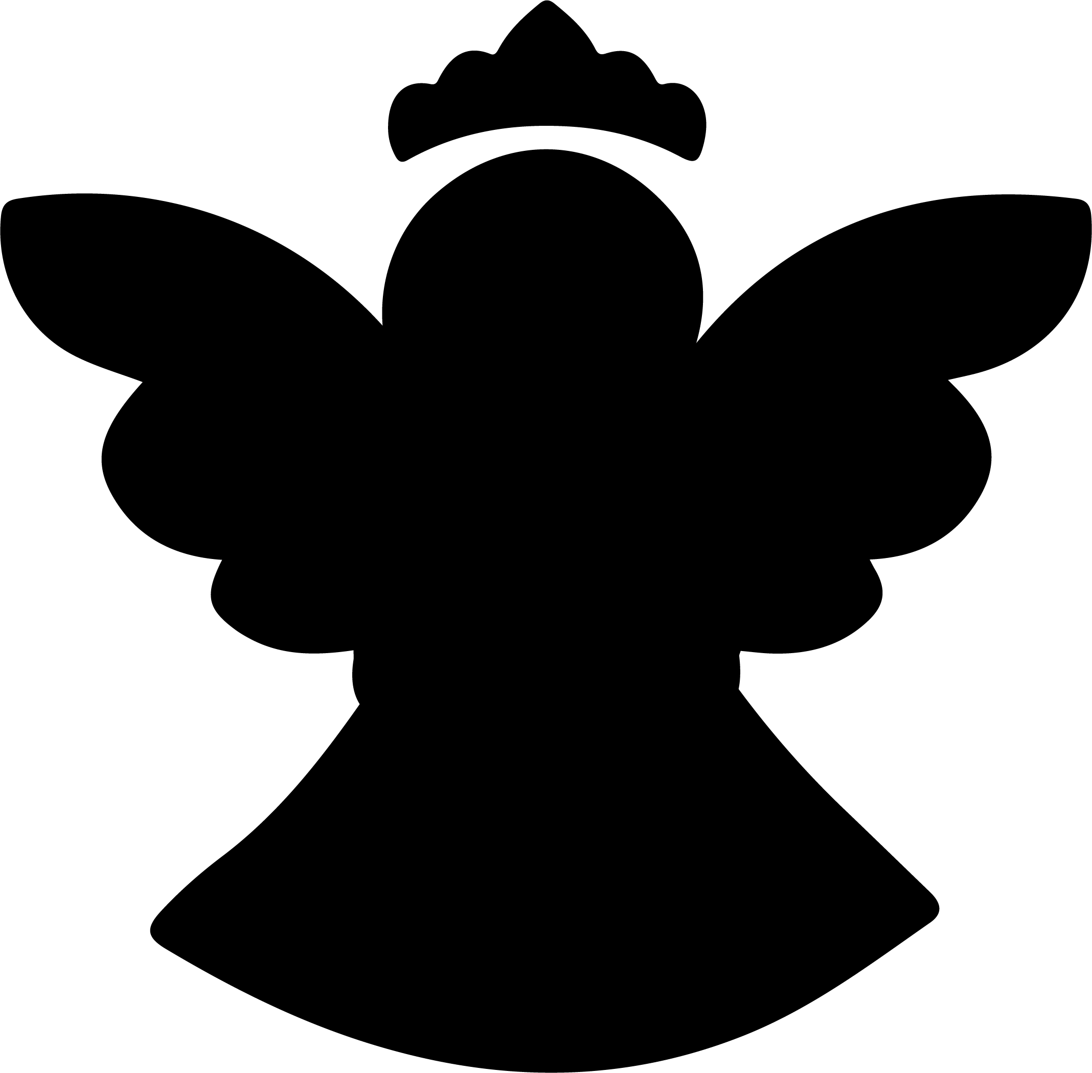 Tooth Fairy Outline - Fairy Outline Transparent (2136x2098), Png Download