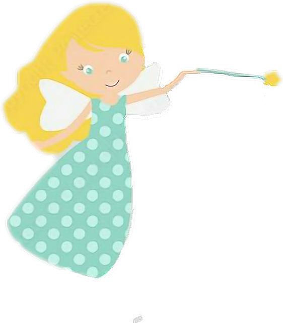 Ftestickers Tooth Fairy Toothfairy Clipart - Illustration (562x642), Png Download