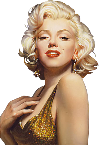 Marilyn Monroe (342x500), Png Download