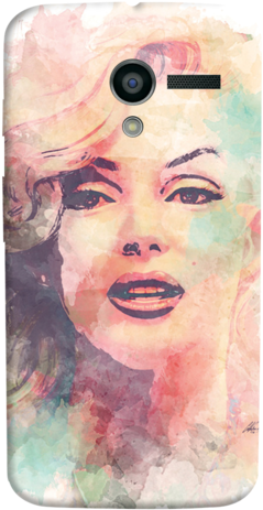 Marilyn Abstract Motorola Moto X Case - Nechifor Ionut (253x480), Png Download