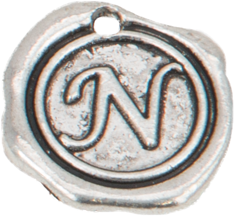 Silver Wax Seal "n" Charm - Sealing Wax (600x600), Png Download