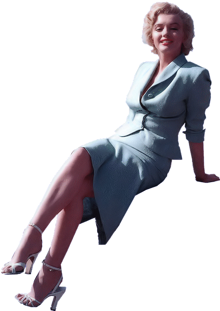 Tube Png Marilyn Monroe - Niagara Falls Froze In 1911 (450x637), Png Download