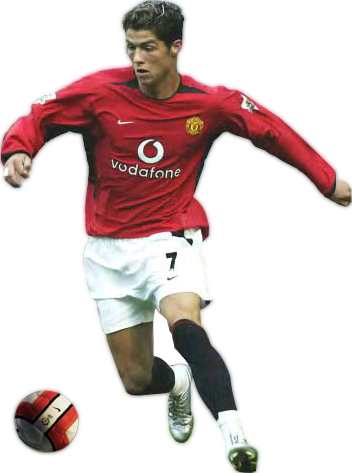 Cristiano Ronaldo Manchester United Png - Cristiano Ronaldo Manchester Png (352x473), Png Download