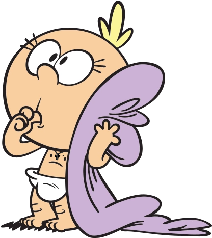 Lily Loud - Lily The Loud House (550x510), Png Download