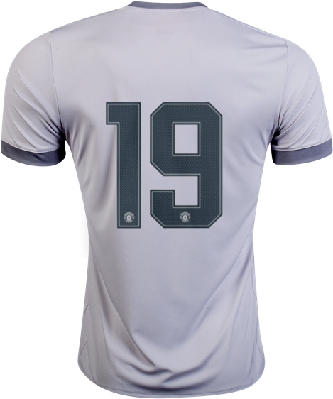 Manchester United 17/18 Third Ucl Jersey - Manchester United Fc 3rd Third 2017/2018 Men Jersey (600x600), Png Download