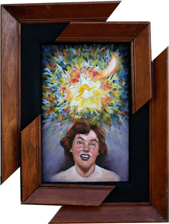 Balla 16"x10" Oil And Acrylic On Panel - Picture Frame (593x800), Png Download