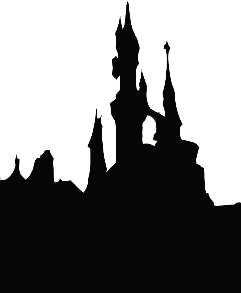 Castle Silhouette Png (777x1029), Png Download