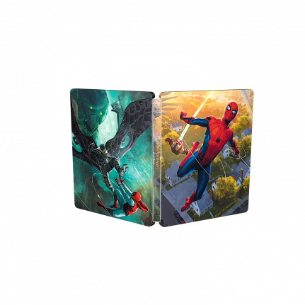 Spider-man - Homecoming - Spider Man Homecoming Blu Ray Steelbook (431x431), Png Download