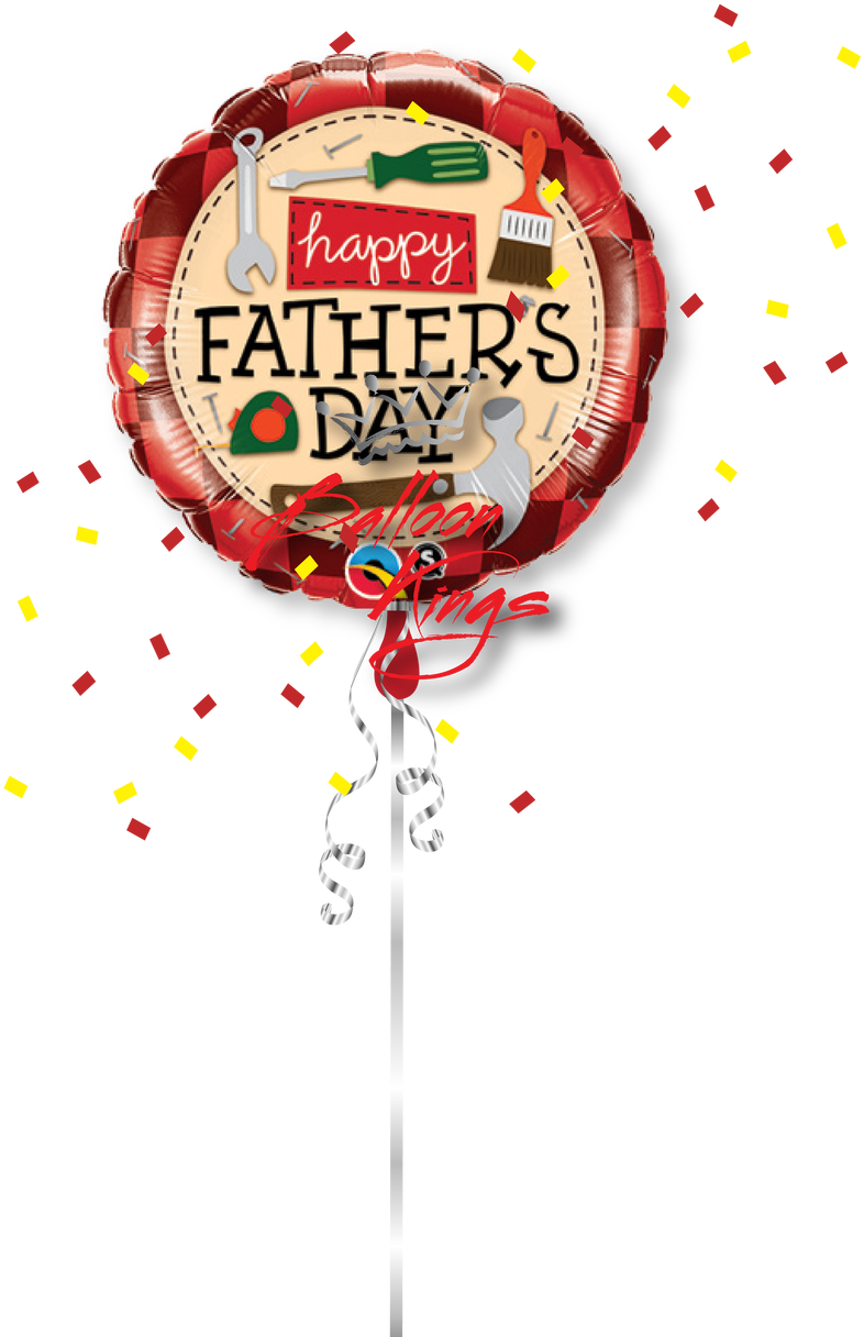 Happy Fathers Day Tools - Happy Father's Day Balloons (1068x1280), Png Download