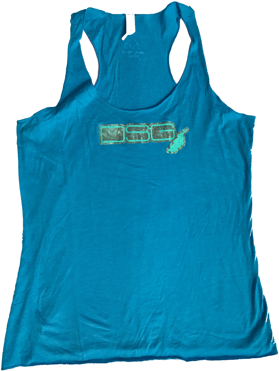 Turquoise Dsg Logo Realtree Xtra Hunting Tank-front - Hunting (960x1280), Png Download