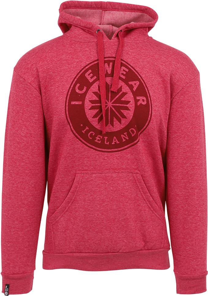 Pink Hooded Logan Sweater With Icewear Logo - Icewear (1000x1000), Png Download