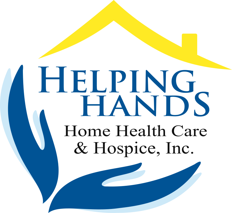 Helping Hands Healthcare Hospice Health And Companylogo - Home Health Care Logo (800x735), Png Download