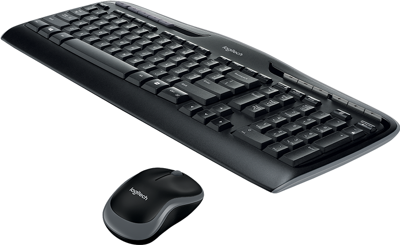 Wireless Combo Mk320 - Logitech Keyboard Mouse Wireless Price (800x687), Png Download
