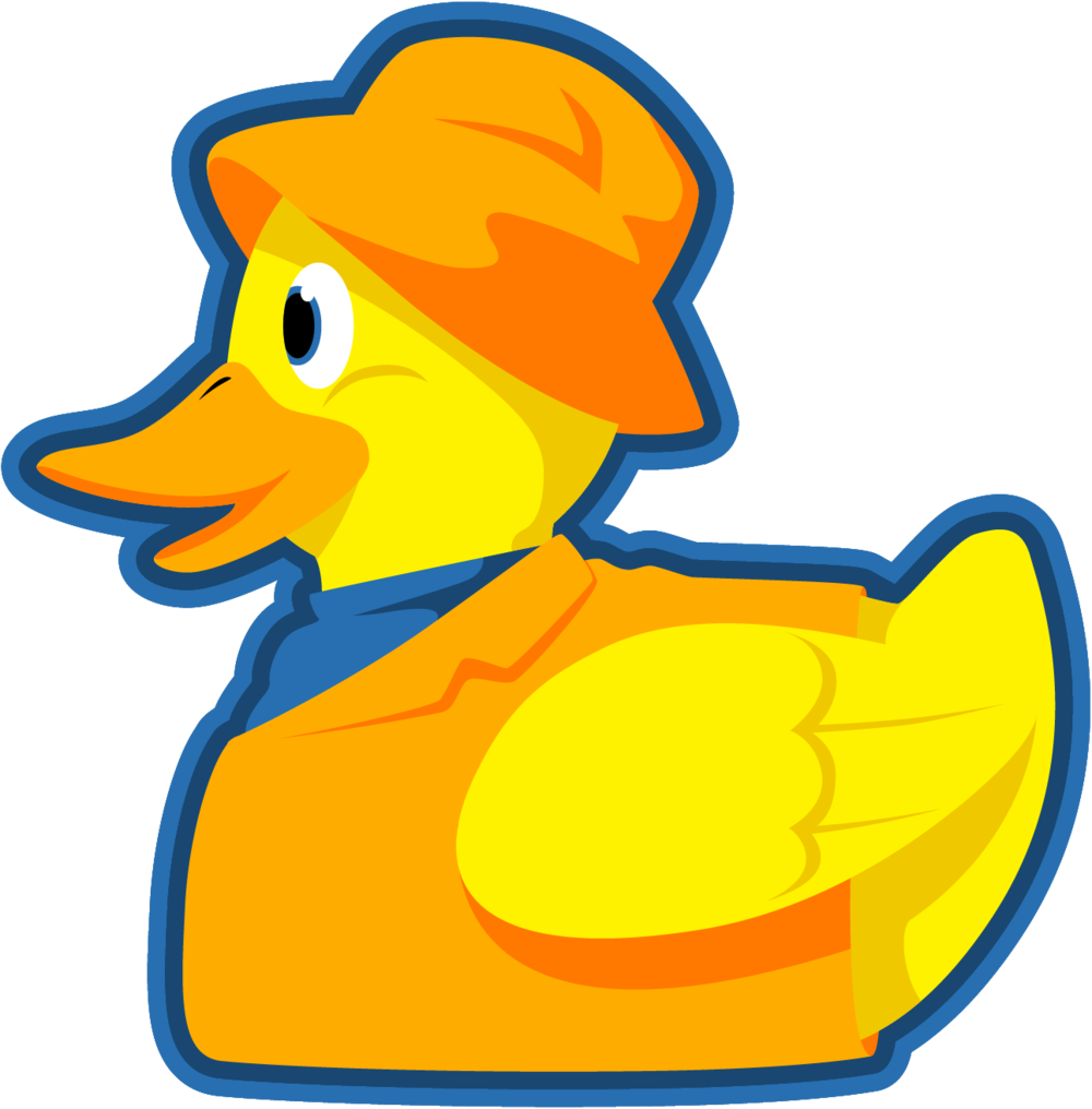Duck Logo Color - Podcast (1000x1016), Png Download