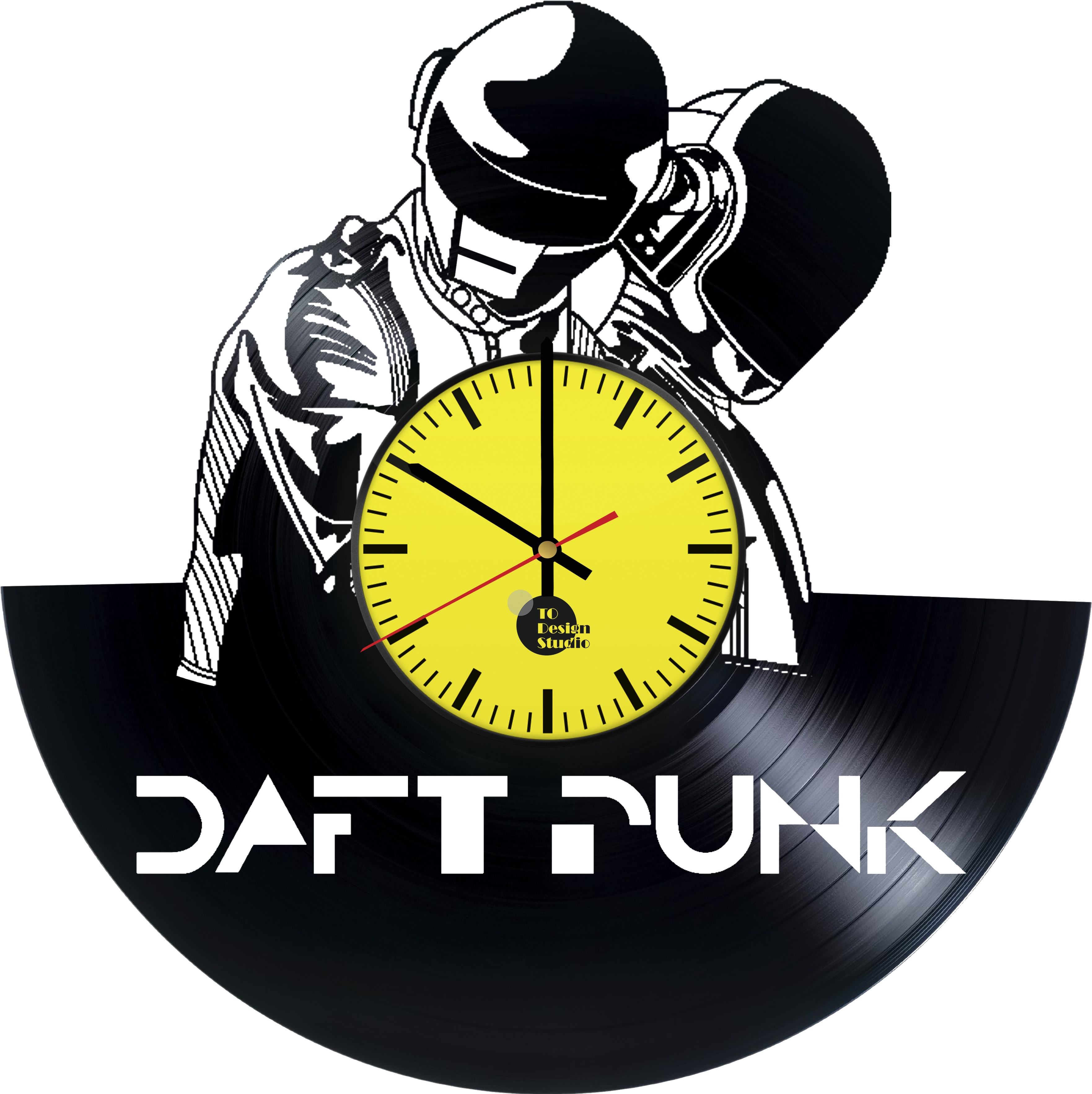 Daft - Daft Punk En Png (4016x4016), Png Download