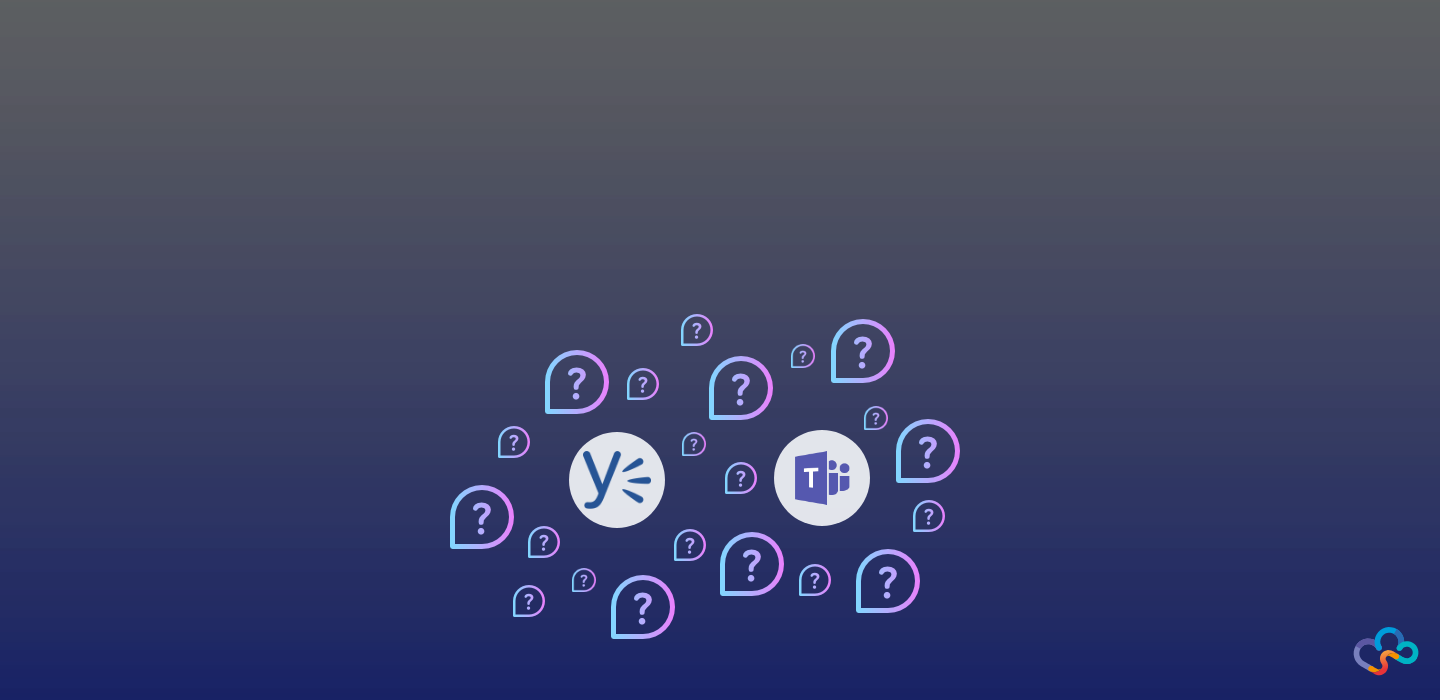 Yammer Logo Png (1440x700), Png Download