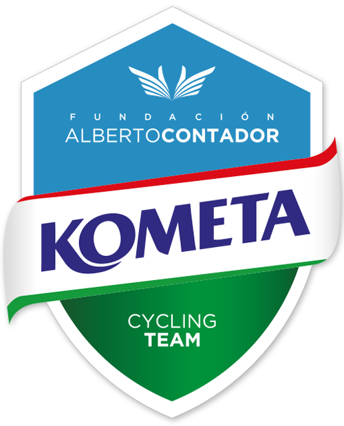 Polartec-kometa And The Fundación Alberto Contador, - Kometa Cycling Team (500x619), Png Download