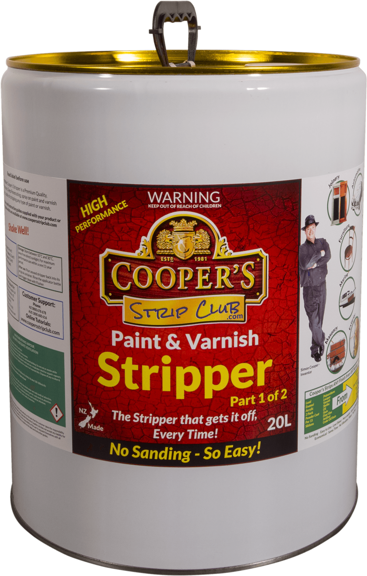 Stripper Refill 20l - Stripper (2048x2048), Png Download