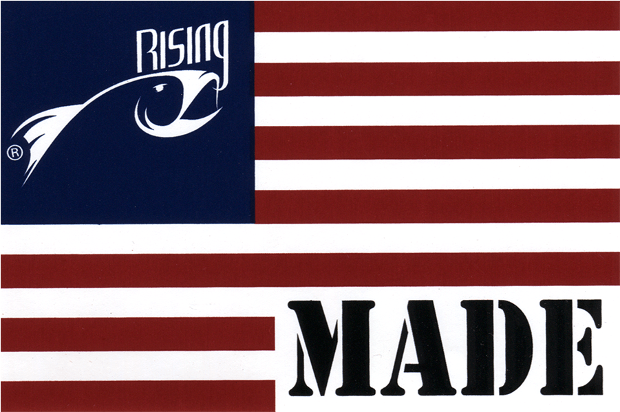 Rising Us Flag Sticker - Made In Canada Throw Blanket (950x950), Png Download