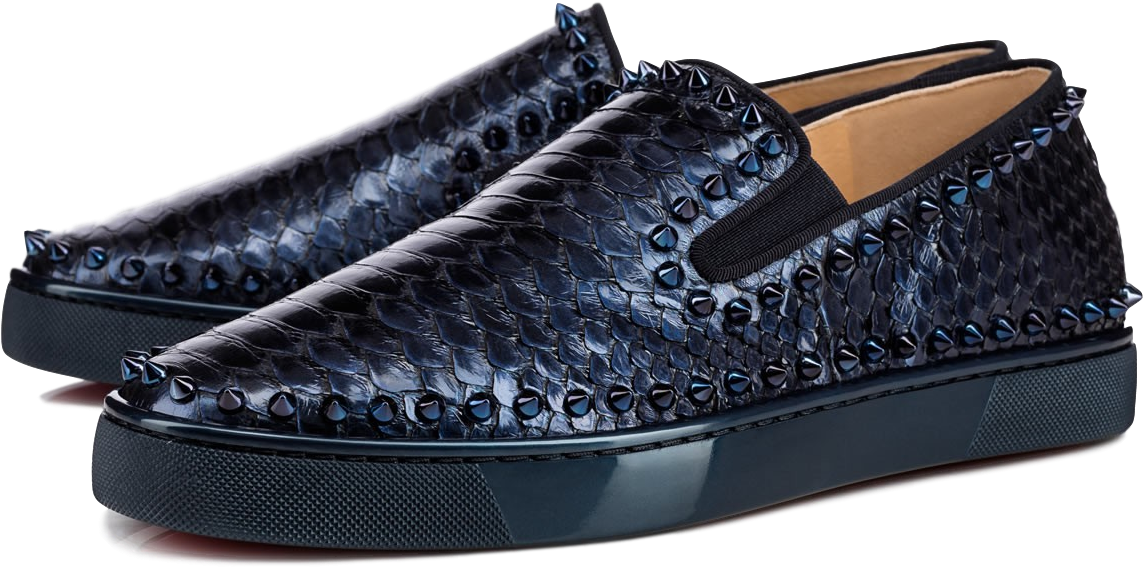 christian louboutin pik boat men's flat