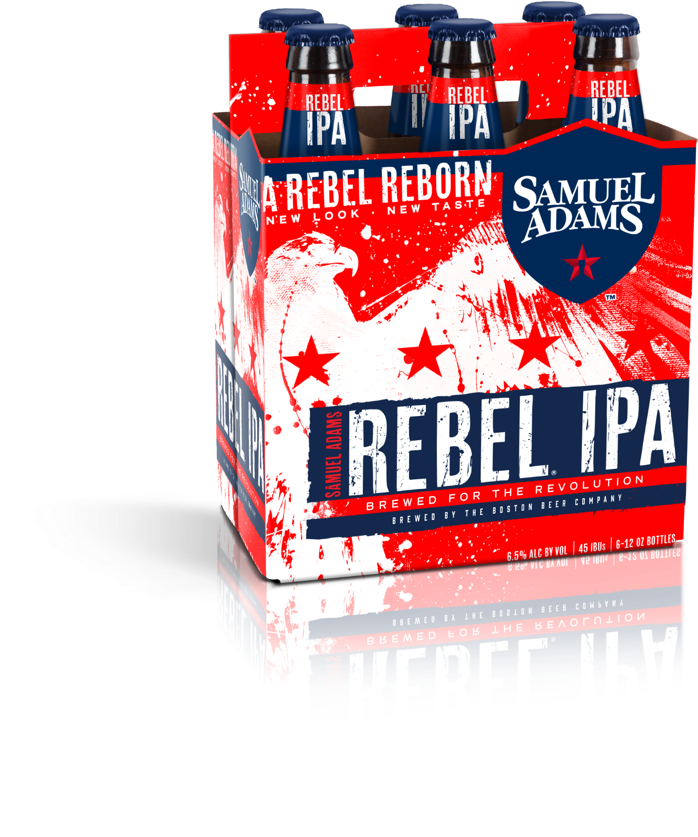 Sam Rebel New Recipe2 - Samuel Adams (2000x1997), Png Download