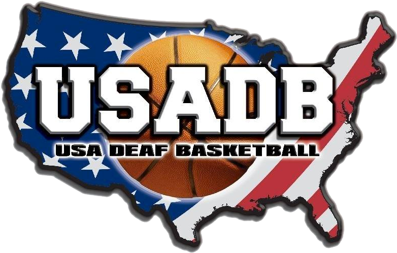 Usa Deaf Basketball, Inc (890x527), Png Download