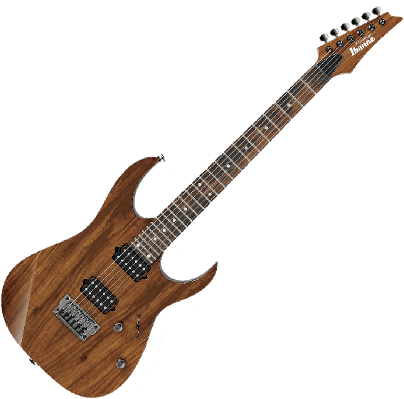 Ibanez Rg Prestige Rg652kfx Electric Guitar In Koa - Ibanez Prestige Rg Series Rg652kfx Electric Guitar (700x560), Png Download