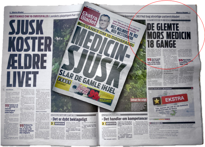 Avis - Ekstra Bladet (706x494), Png Download