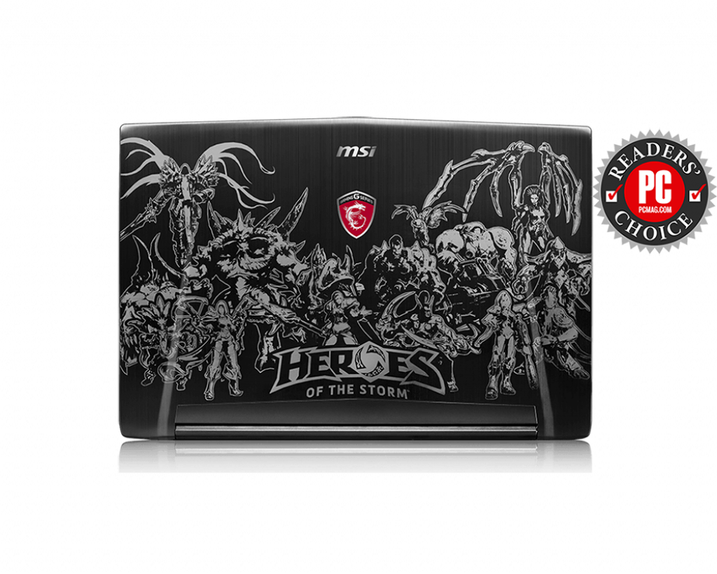 Support For Gt72s 6qd Dominator G Heroes Special Edition - Msi Dominatorprogheroes Gt72s 6qe-1035uk Core I7-6820hk (1024x820), Png Download