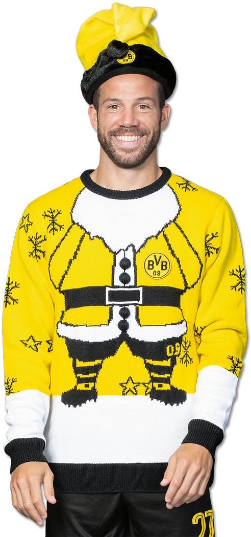 Ugly Christmas Sweater - Ugly Christmas Sweater Bvb (1080x1080), Png Download