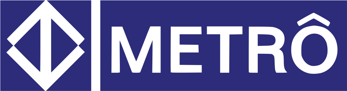 Sao Paulo Metro Logo - Metro Sao Paulo Png (1280x394), Png Download