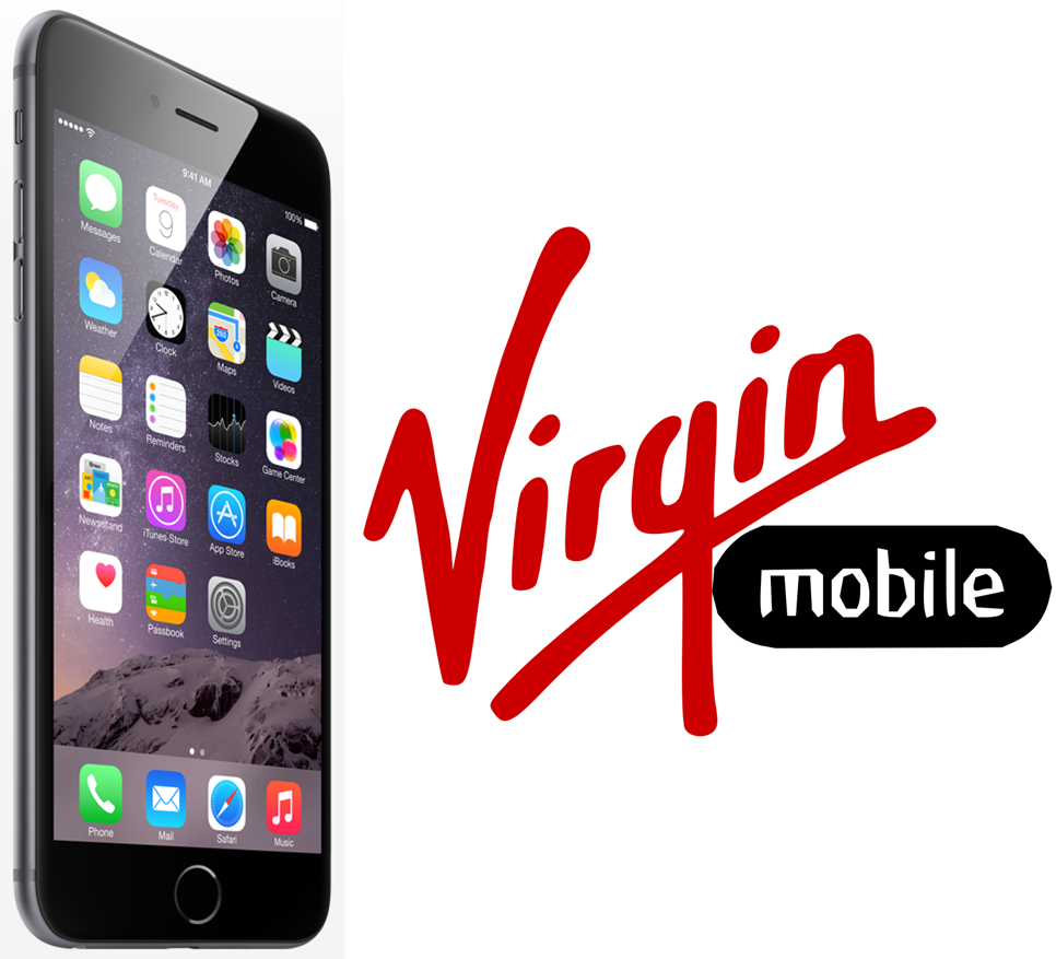 Iphone With Virgin Mobile Photo - Apple Iphone 6 Plus - Space Grey (966x877), Png Download