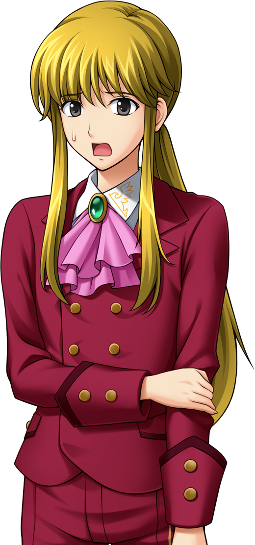 , Rio A13 驚き１ ) - Ushiromiya Lion (520x1112), Png Download