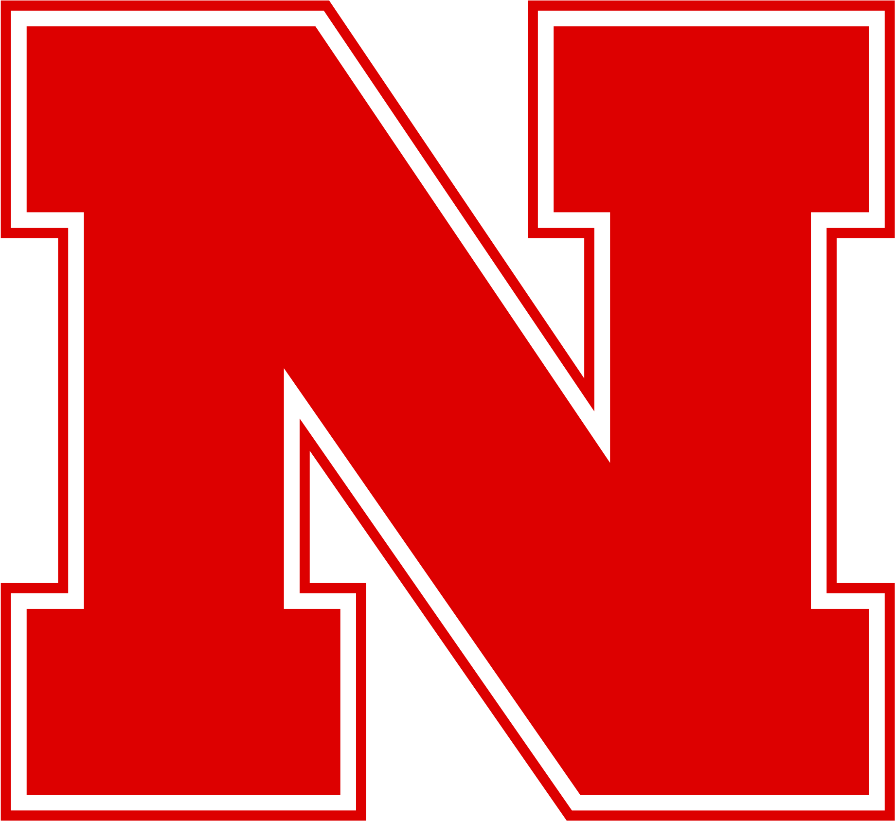 Big Ten Logo Png - Nebraska Cornhuskers Logo Vector (2000x1796), Png Download