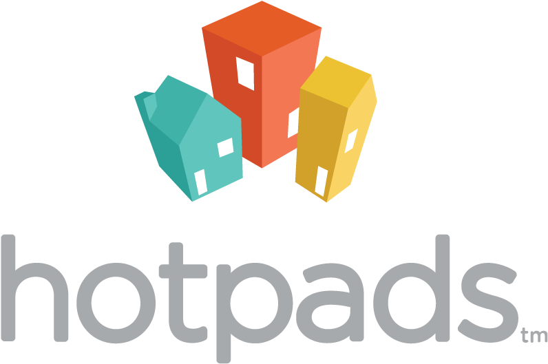 Welcome Hotpads To Zillow - Hotpads Logo (1000x571), Png Download