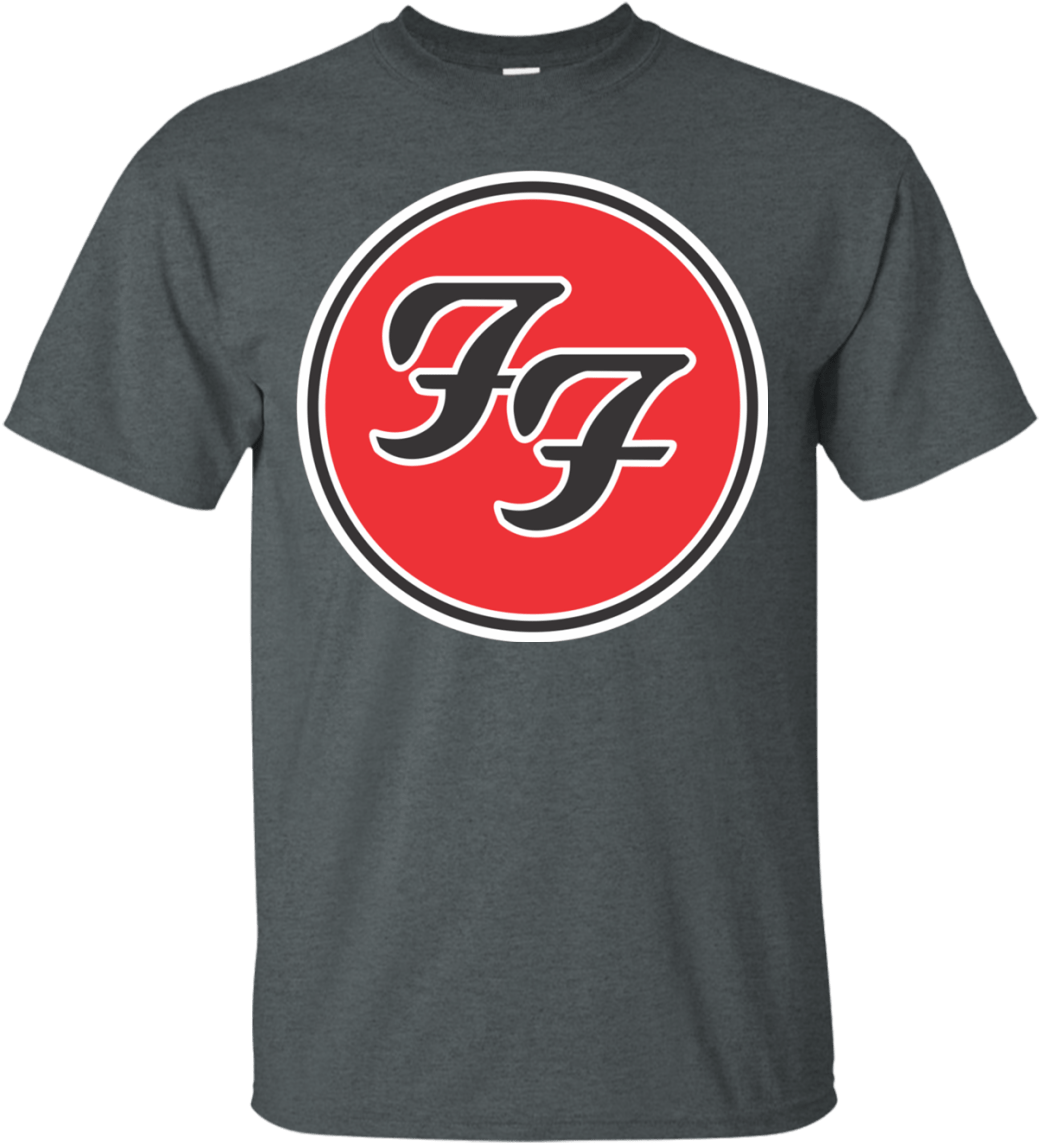 Foo Fighters Logo Men's T-shirt (1155x1155), Png Download