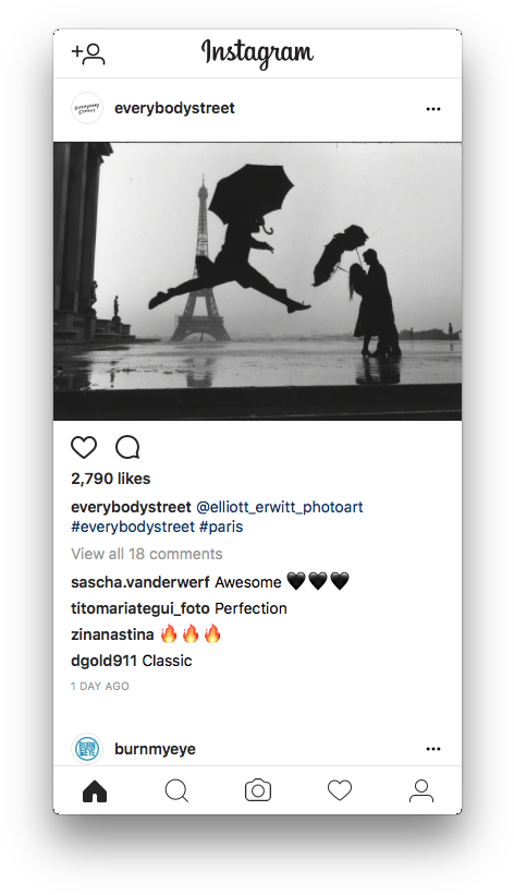 Mobirise - Elliott Erwitt Paris (487x832), Png Download