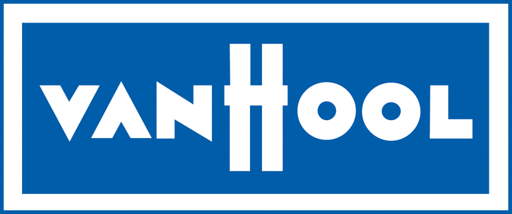 Van Hool Logo - Van Hool Bus Logo (1024x429), Png Download