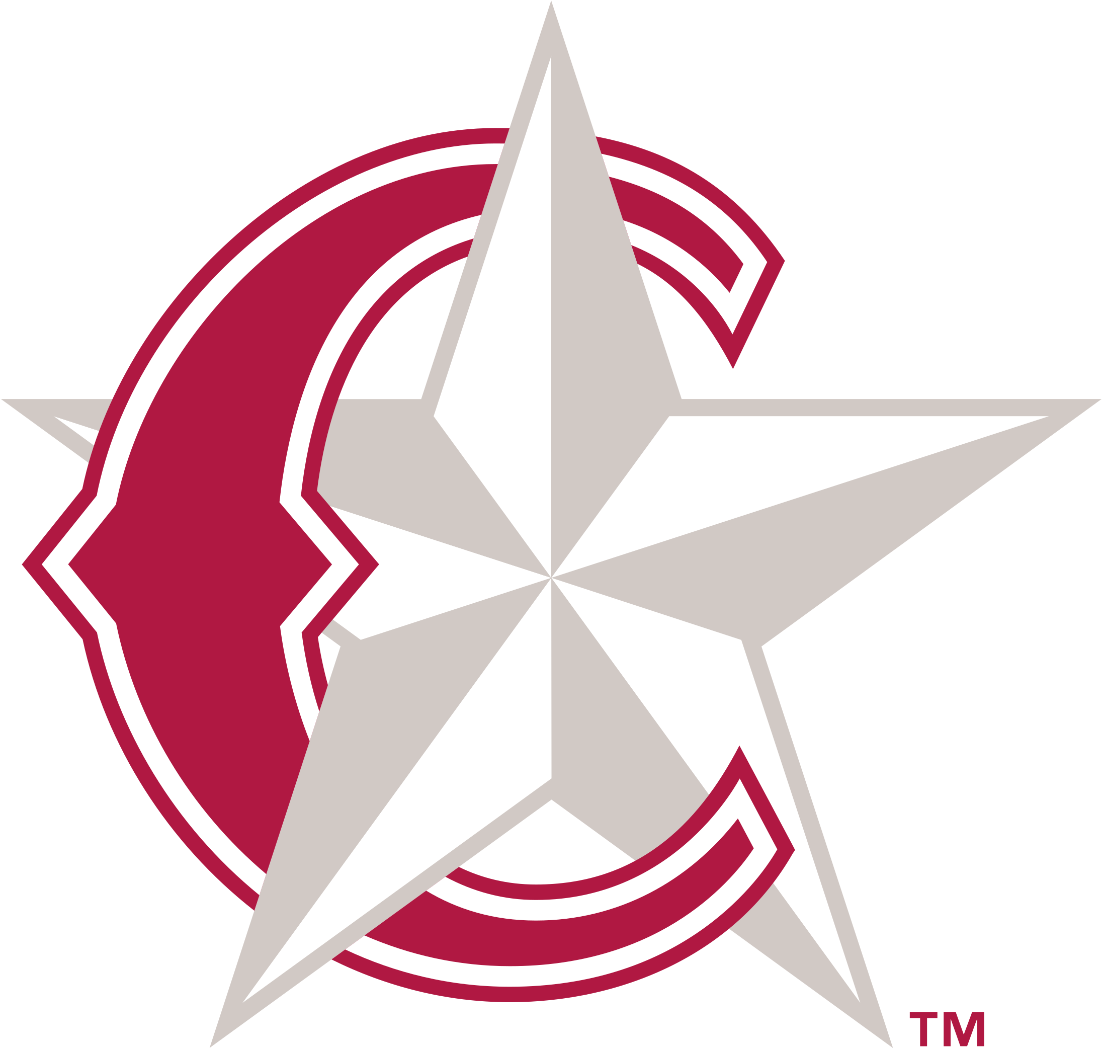 Charlotte Rangers Logo Png Transparent - Old School Star Tattoo (2400x2400), Png Download