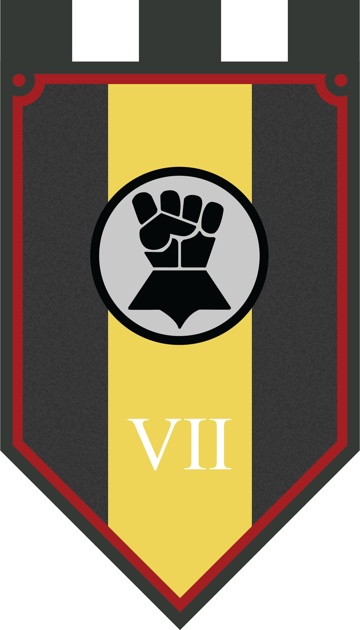 Imperial Fist - Imperial Fists Banners (1262x2211), Png Download