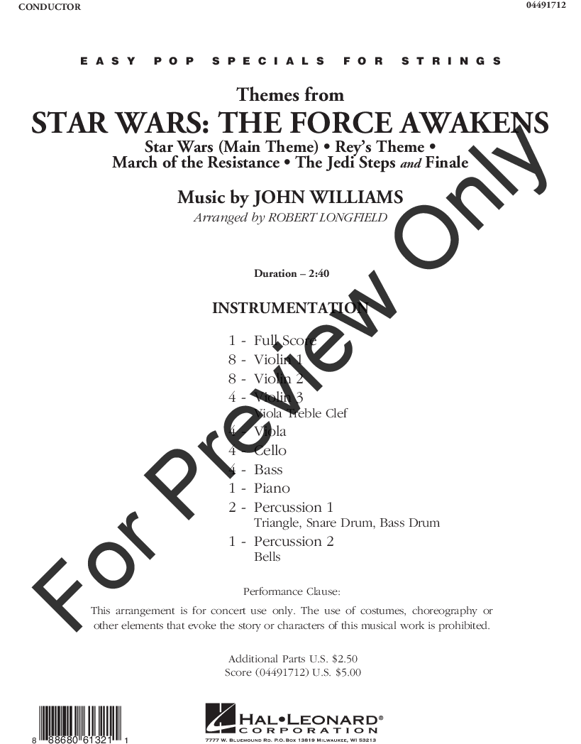 Star Wars - Royal Promenade Violin 1 (864x1152), Png Download
