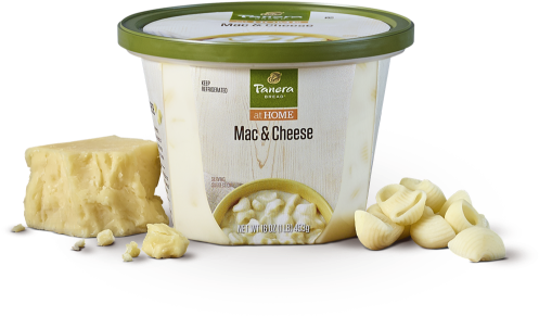 Panera Bread Mac & Cheese - 16 Oz (640x496), Png Download