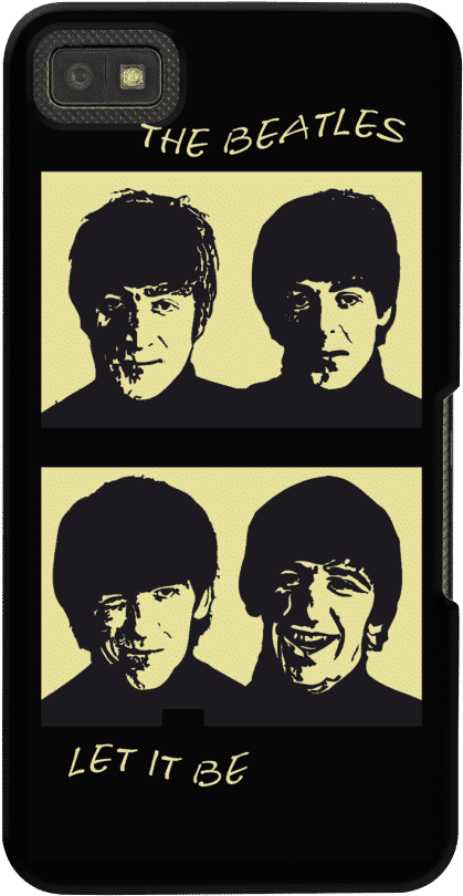 Dailyobjects The Beatles Yellow Case For Blackberry - George Harrison (524x900), Png Download