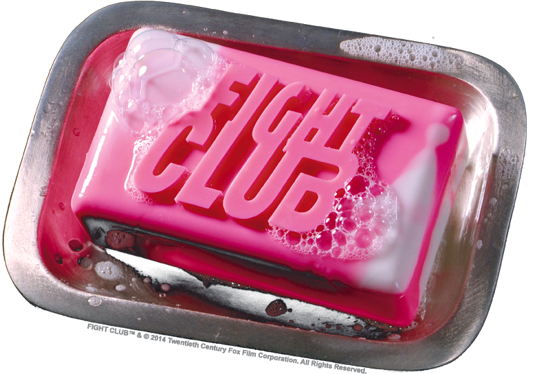 Fight Club Soap Men's Tank - Fight Club Soap Poster (850x701), Png Download