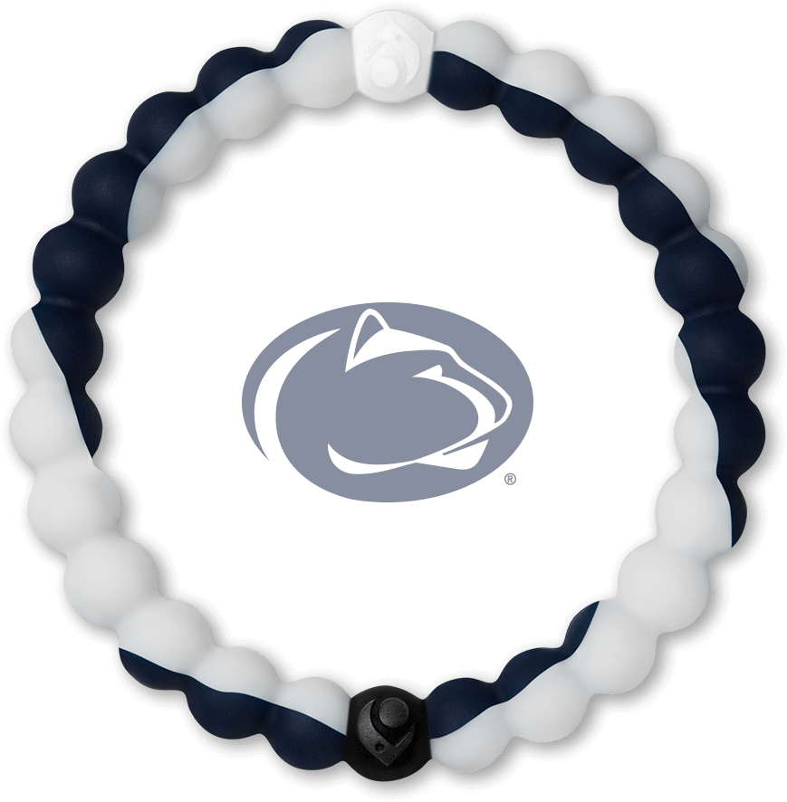 Download Penn State Lokai Penn State Lokai Bracelet Full Size PNG