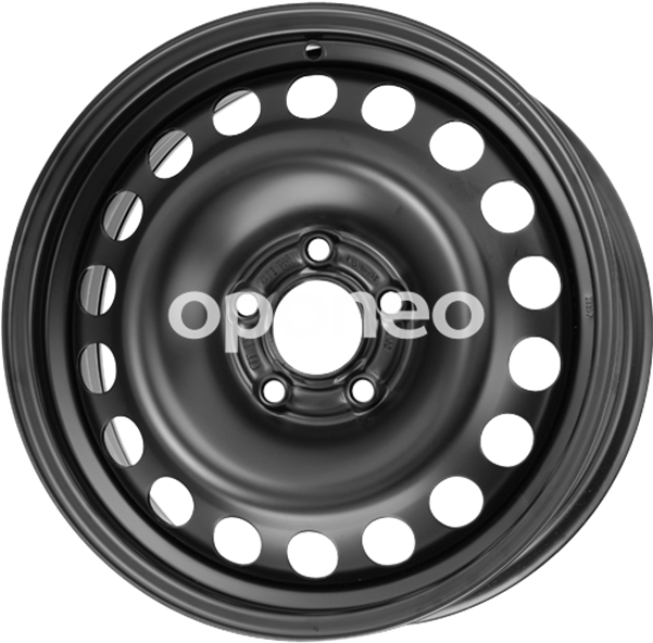 General Motors Gm - Alcar Kfz 9455 - Wheels 16" 5x110 Black (600x600), Png Download