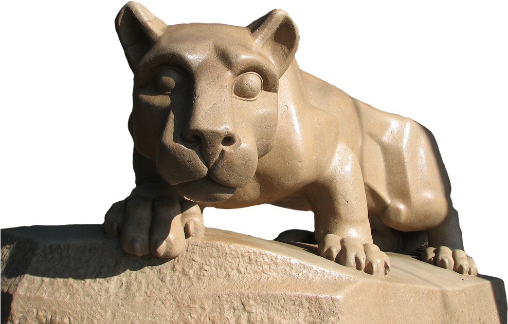 Nittany Lion Shrine - Penn State Nittany Lion Png (1024x768), Png Download