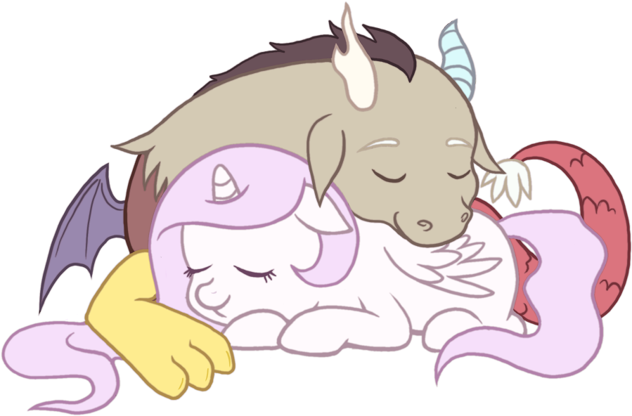 Spyrothefox, Discord, Dislestia, Female, Male, Pink-mane - Princess Celestia (1085x800), Png Download