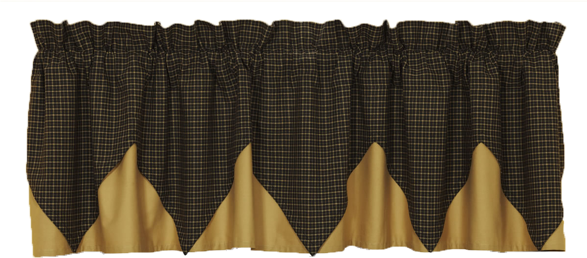 Vhc Brands Kettle Grove Plaid Valance Layered Lined - Vhc Brands 7184 16 X 72 In. Kettle Grove Plaid Valance (1200x1200), Png Download